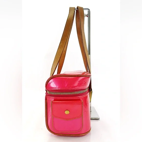 Louis Vuitton Vibrant Pink and Tan Shoulder Bag - Picture 4 of 16